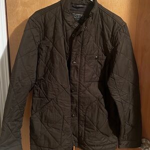 J. Crew Men's Quilted Field Jacket - Dark Olive